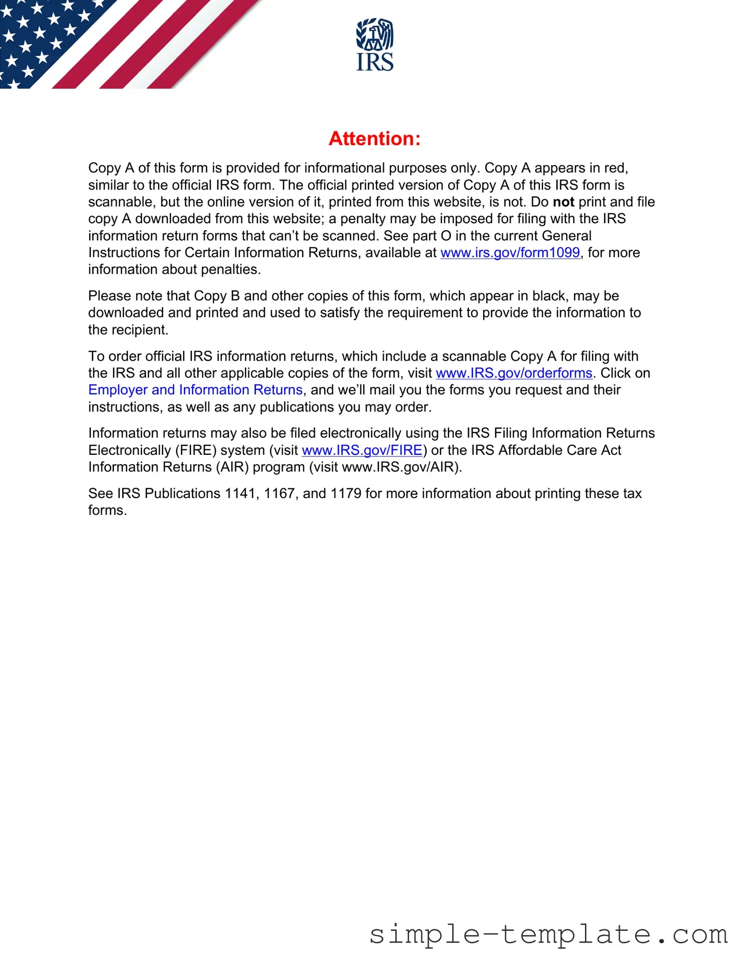 Free 1099 Nec Form in PDF