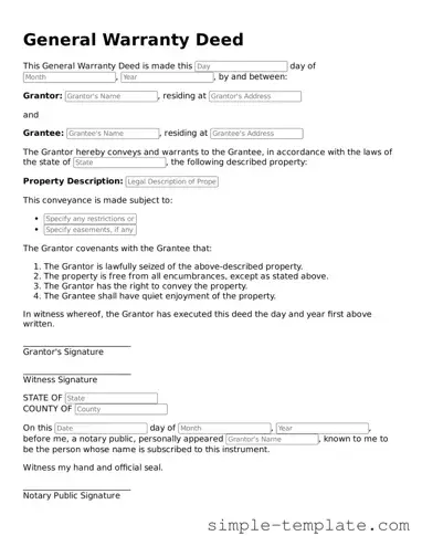 Deed Form