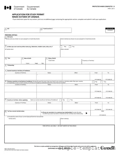 Free Imm 1294 Form in PDF